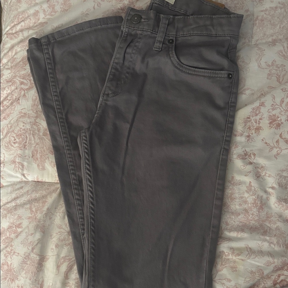 Gray Denim Levi Jeans